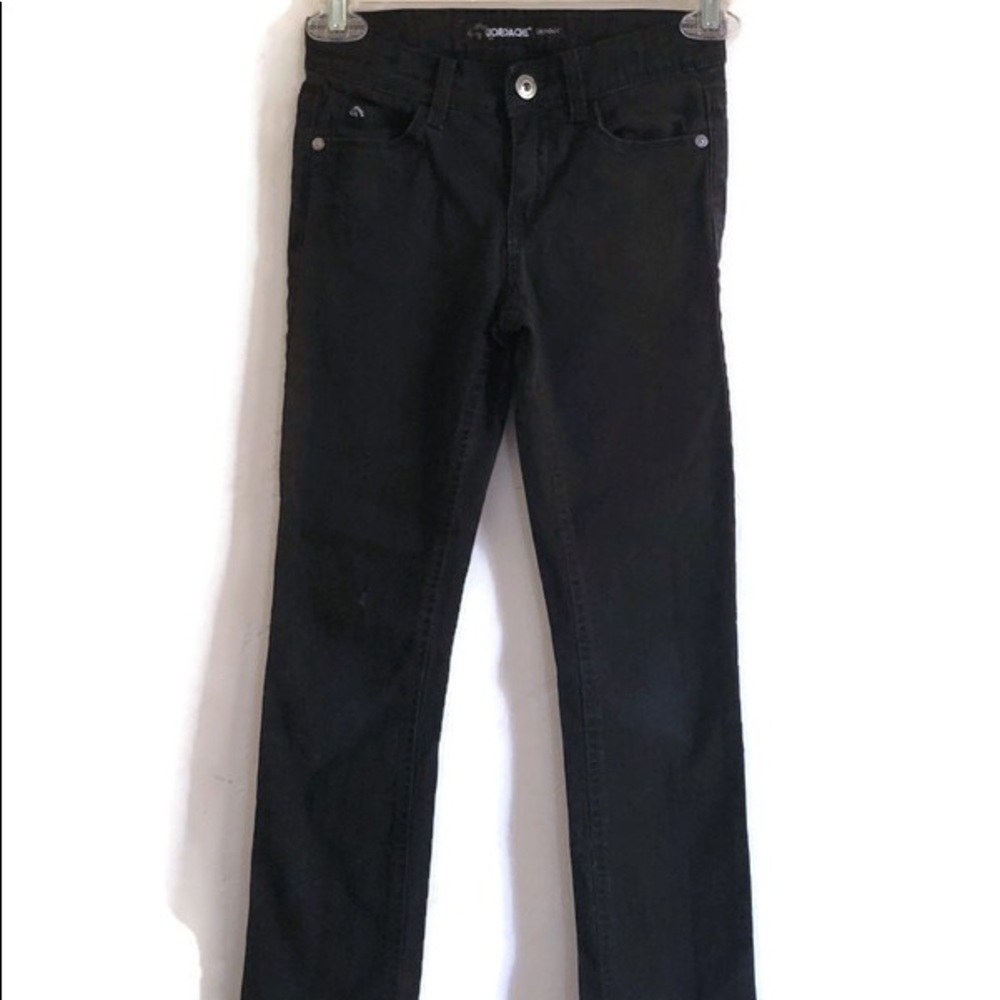 Jordache skinny 8 slim black jeans
